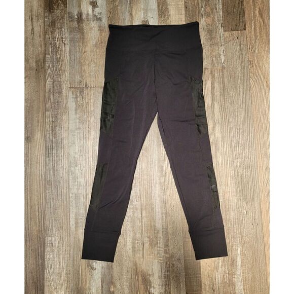 Zyia Active Black Spandex Leggings Gym Athletic Size 4 - Picture 2 of 7